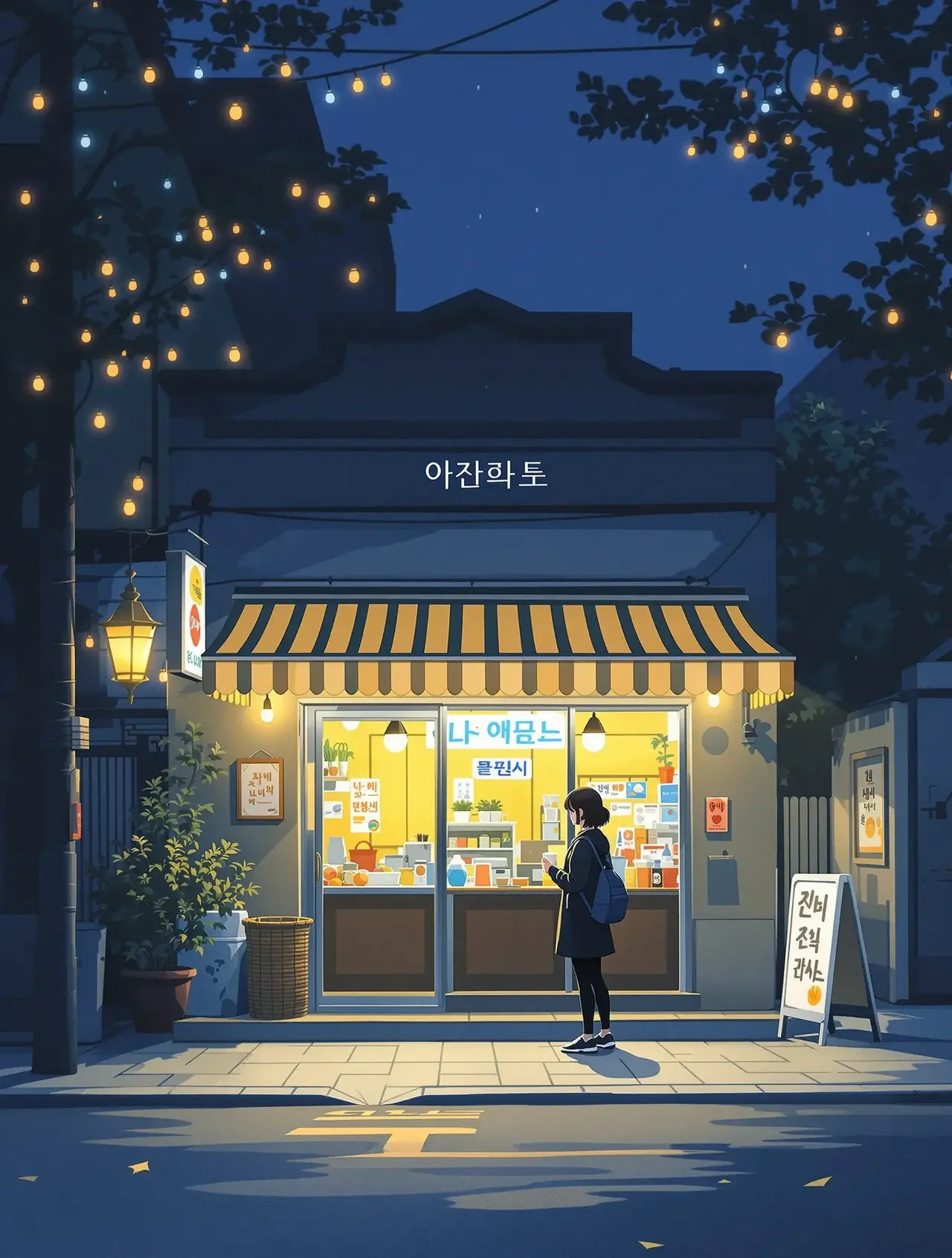 《深夜便利店》韩漫封面-都市恋爱