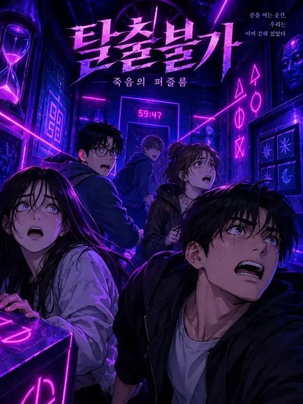 《密室游戏》韩漫封面-悬疑惊悚