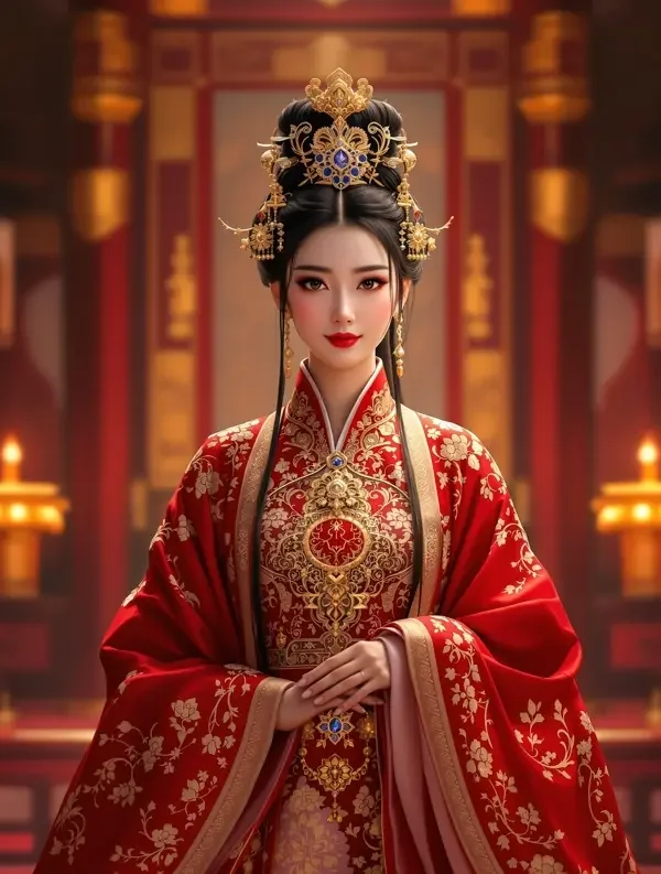 《王妃的复仇》韩漫封面-古风宫廷