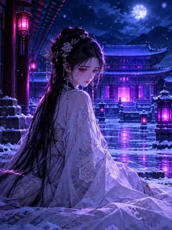 《冷宫弃妃》韩漫封面-古风宫廷