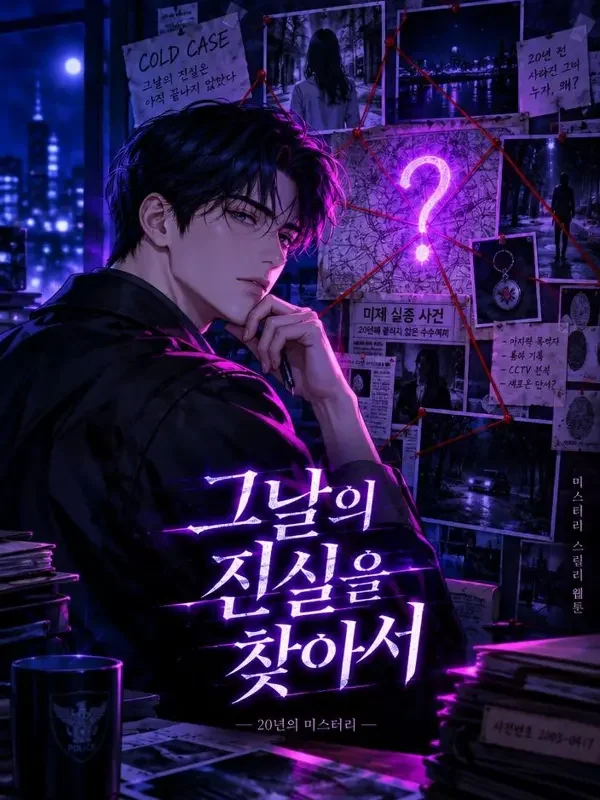 《未解之谜》韩漫封面-悬疑惊悚